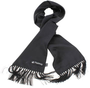 Knightsbridge Neckwear Plain Silk Scarf - Black