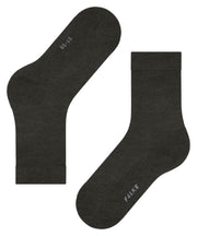 Falke Climawool Socks - Anthra Mel Grey