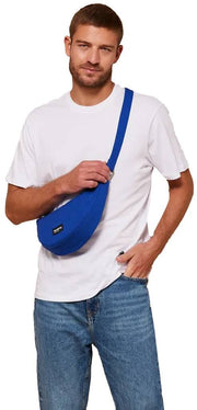 Hindbag Andrea Half Moon Bag - Electric Blue
