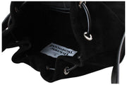 Vivienne Westwood Stacey Suede Leather Bucket Bag - Black