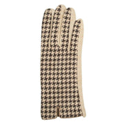 dents-touchscreen-dogtooth-design-gloves---natural-34478060