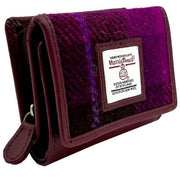 maccessori-harris-tweed-trifold-purse---purplepink-34630446