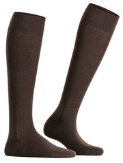 Falke Sensitive Berlin Knee High Socks - Dark Brown