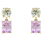 elements-gold-toi-et-moi-quartz-amethyst-9ct-gold-earrings---goldlilac-purple-35461022