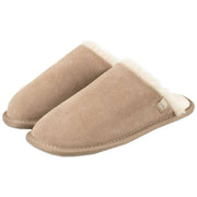 isotoner-real-suede-mule-slippers---sand-beige-34523188