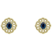 elements-gold-ornate-sapphire-9ct-gold-earrings---blue-35461078