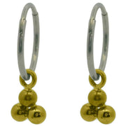 ti2-titanium-triple-bead-charm-hoop-earrings---yellow-34437797