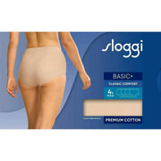 sloggi-basic-4-pack-maxi-knickers---skin-beige-35045083