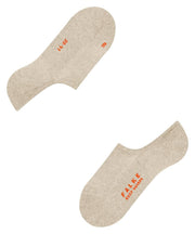 Falke Keep Warm No Show Socks - Beige Mel