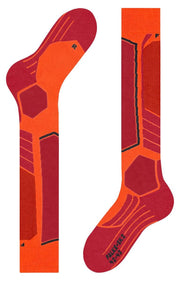 Falke SK2 Intermediate Skiing Knee-High Socks - Flash Orange