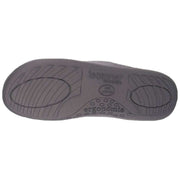 isotoner-square-patterned-smart-mule-slippers---grey-34523228