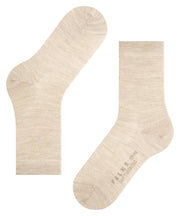 Falke Softmerino Socks - Linen Mel Beige