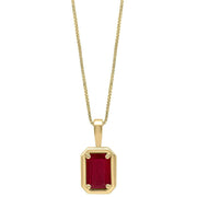 elements-gold-chunky-border-ruby-9ct-gold-pendant---goldred-35461094