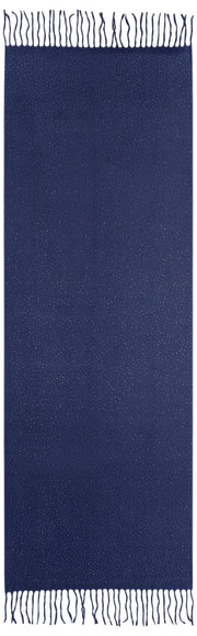 Dents Embellished Sparkle Scarf - Navy