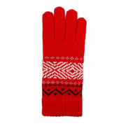 dents-jacquard-geometric-knitted-gloves---berry-red-34478147