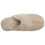 totes-toasties-velour-mule-slippers---taupe-beige-34475881