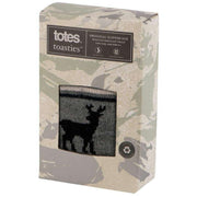 totes-toasties-novelty-original-slipper-socks---stag-black-34474031