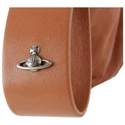 vivienne-westwood-agnes-supple-leather-small-shoulder-bag---honey-browndark-silver-35904772