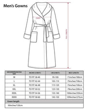 Bown of London Gekko Lightweight Dressing Gown - Claret