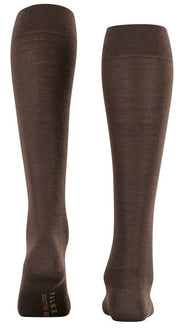 Falke Sensitive Berlin Knee High Socks - Dark Brown