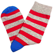 bassin-and-brown-tathame-hooped-striped-socks---redgreyblue-35060075