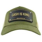 john-hatter-cash-is-king-rubber-trucker-cap---olive-green-34429224