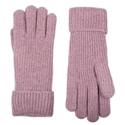 dents-ribbed-knit-metallic-yarn-gloves---lilac-purple-34478323