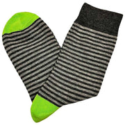 bassin-and-brown-huxley-thin-multi-stripe-socks---charcoalgreylime-green-35060035