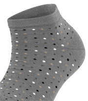 Falke Multispot Sneaker Socks - Grey Mel