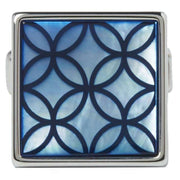 simon-carter-geo-petal-mother-of-pearl-cufflinks---bluesilver-35447049
