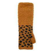 dents-spotted-feather-yarn-knitted-wrist-warmers---tan-beige-34478263