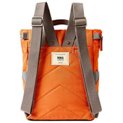 roka-finchley-a-small-recycled-canvas-backpack---jaffa-orange-35910047