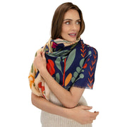 powder-scandi-two-tone-floral-print-scarf---navycream-34476723