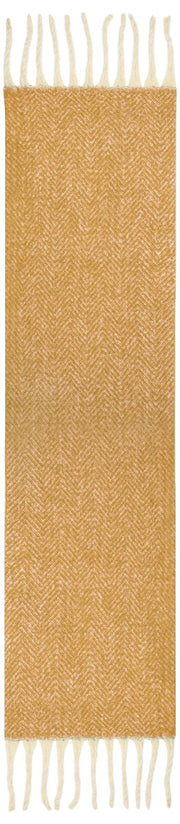 Dents Herringbone Blanket Scarf - Toffee Beige