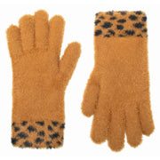 dents-spotted-feather-yarn-knitted-gloves---tan-beige-34478245