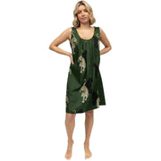cyberjammies-olive-leopard-print-short-nightdress---greengold-34514521