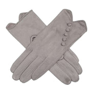 dents-buttoned-faux-suede-gloves---dove-grey-34478030