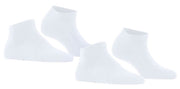 Falke Happy 2-Pack Sneaker Socks - White