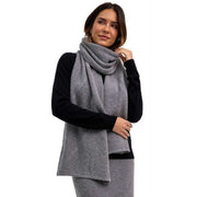 falke-ribbed-lambswool-scarf---grey-mel-34439588