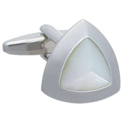 david-van-hagen-mother-of-pearl-angular-shaped-cufflinks---whitesilver-34497193
