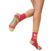 powder-delicate-tropical-ankle-socks---dark-rose-pink-34434599
