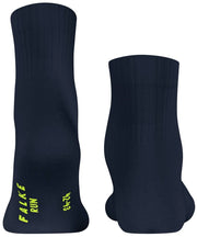 Falke Run Rib Short Socks - Marine Blue