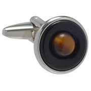 david-van-hagen-tiger-eye-saturn-sphere-cufflinks---brownblacksilver-34497185