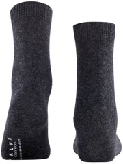 Falke Cosy Wool Socks - Anthracite Mel Grey
