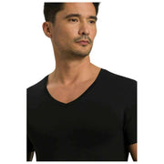 hanro-cotton-superior-v-neck-t-shirt---black-35928202