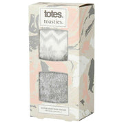 totes-toasties-2-pack-fair-isle-and-chenille-supersoft-bed-socks---greywhite-34518157