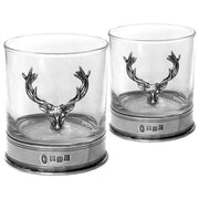 english-pewter-company-11oz-double-stag-tumbler-set---silverclear-34432807