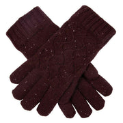 dents-lace-knit-gloves---burgundy-34478222
