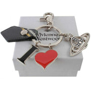 vivienne-westwood-chelsea-tartan-i-love-orb-keyring---blacksilver-34432117