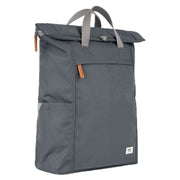 roka-finchley-a-large-recycled-canvas-backpack---faded-black-34462217
